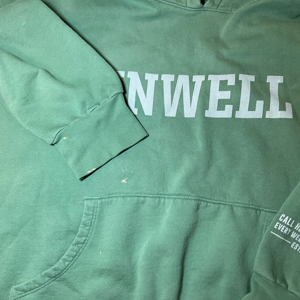 Alex Cooper Call Her Daddy ‘Unwell’ Green Hoodie - Picture 3 of 11